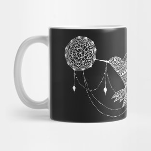 Hummingbird geometric Mug